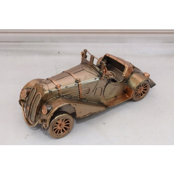 Metalowy Zabytkowy Model Samochód - Cabrio Garbus - Vintage
