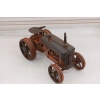 Stary Metalowy Zabytkowy Traktor - Prezent Vintage - Dekoracja