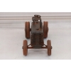Stary Metalowy Zabytkowy Traktor - Prezent Vintage - Dekoracja
