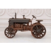 Stary Metalowy Zabytkowy Traktor - Prezent Vintage - Dekoracja