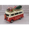 Metalowy Świąteczny Van - Bus - Merry Christmas - Święta Ozdoba Prezent