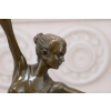 Zmysłowa Tancerka - Baletnica - Kobieta z Brązu - Figura Brąz - Prezent