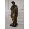 Zamyślony Ludwig Van Beethoven - Kompozytor Pianista - Figura z Brązu