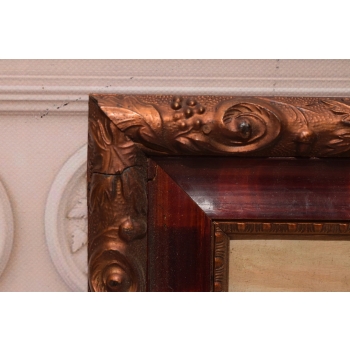 J. Fałat - Zimowy Pejzaż - Wyprawa na Polowanie - Stary Polski Obraz