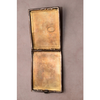 Papierośnica Żydowska - Aluminiowa - Unikat - Ze Zdobieniami