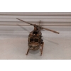 Metalowy Model Kolekcjonerski - Helikopter - Zabytkowy Prezent