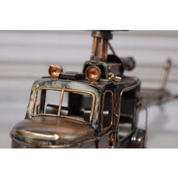 Metalowy Model Kolekcjonerski - Helikopter - Zabytkowy Prezent
