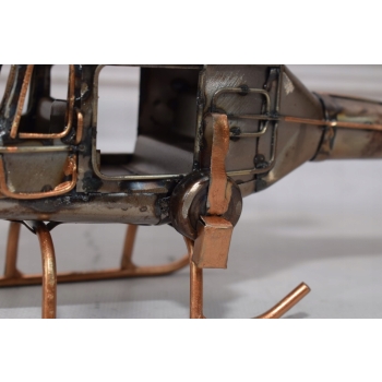 Metalowy Model Kolekcjonerski - Helikopter - Zabytkowy Prezent