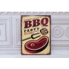 Zestaw Blaszanych Szyldów - Szyld Blaszany - BBQ - Farm Fresh Food