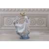 Porcelanowa Tancerka - Biała Suknia - Figura Porcelana - Prezent