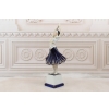 Porcelanowa Młoda Tancerka - Granatowa Suknia - Figura Porcelana - Prezent