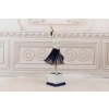 Porcelanowa Młoda Tancerka - Granatowa Suknia - Figura Porcelana - Prezent