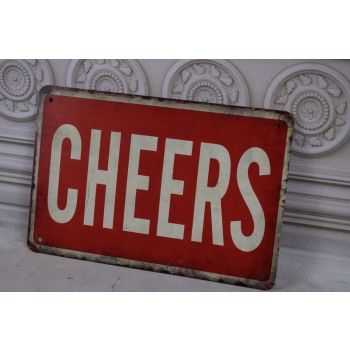 BLASZANY SZYLD - Cheers - Zawieszka Do Restauracji - Pub Bar Klub - Alkohol