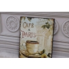 BLASZANY SZYLD - Cafe a Paris - Kawa w Paryżu - Zawieszka Do Restauracji