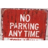 BLASZANY SZYLD - No Parking - Nie Parkować - Zawieszka Na Bramę Ogrodzenie