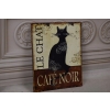 BLASZANY SZYLD - Le Chat Cafe Noir - Paryż Plakat Obrazek Zawieszka