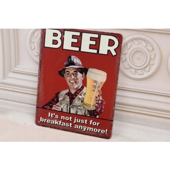 BLASZANY SZYLD - Piwo Beer - Zawieszka Na Ściane