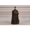 Mini Dzwonek Dzwon z Brązu - Kobieta Gorset Akt - Figura Statuetka