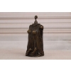 Mini Dzwonek Dzwon z Brązu - Kobieta Gorset Akt - Figura Statuetka
