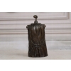 Mini Dzwonek Dzwon z Brązu - Kobieta Gorset Akt - Figura Statuetka