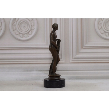 Wenus - Naga Scena - Akt Kobiety - Mitologia Figura z Brązu