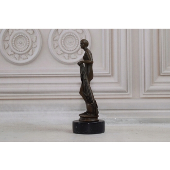Wenus - Naga Scena - Akt Kobiety - Mitologia Figura z Brązu