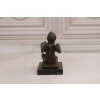Aniołek z Harfą - Anioł Amor - Figura z Brązu - Statuetka Dekoracja