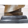 Głowa Słonia - Słoń Art Deco - Figura Rzeźba z Brązu - Ozdoba