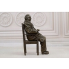 Winston Churchill - Figura z Brązu Rzeźba - Angielski Przywódca