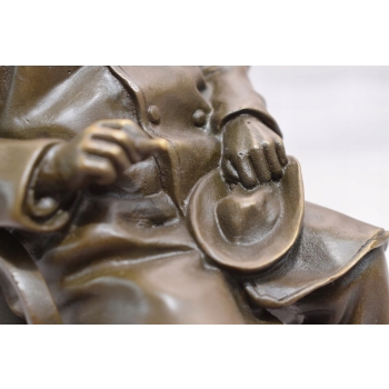 Winston Churchill - Figura z Brązu Rzeźba - Angielski Przywódca