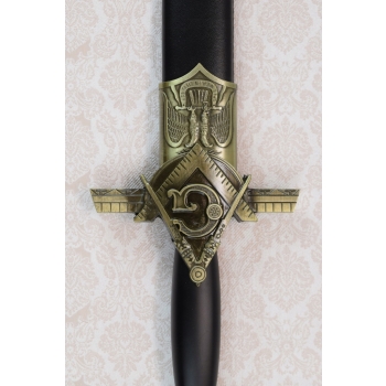 Kordzik Iluminaci - Sztylet Masoński - Miecz do Listów - Nóż Ozdobny