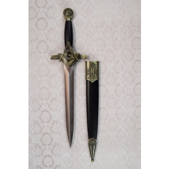 Kordzik Iluminaci - Sztylet Masoński - Miecz do Listów - Nóż Ozdobny
