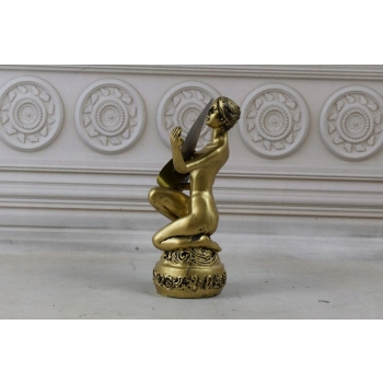 Nóż myśliwski na Stojaku - Stojak Kobieta Kordzik - Nóż ozdobny - Dekoracja