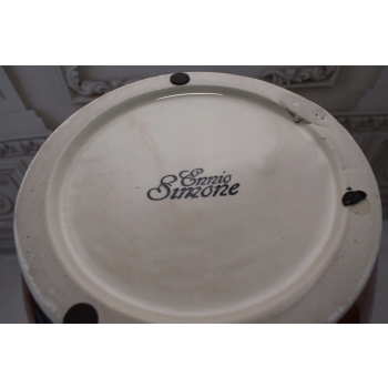 Nowoczesny Wazon - Murano Style - Zakochani - Grube Włoskie Szkło