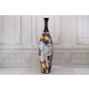 Modernistyczny Wazon - Murano Style - Abstrakcja Grube Włoskie Szkło 89cm
