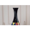 Modernistyczny Wazon - Murano Style - Abstrakcja Grube Włoskie Szkło 89cm