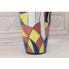 Modernistyczny Wazon - Murano Style - Abstrakcja Grube Włoskie Szkło 89cm
