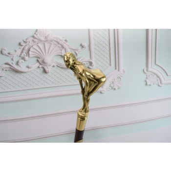 Laska Spacerowa z Brązu - Akt Kobiety Erotyk - Solidna - Prezent