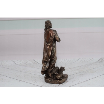 Święty Łukasz - Biblia Mitologia - Figura Statuetka - Prezent Na Święta