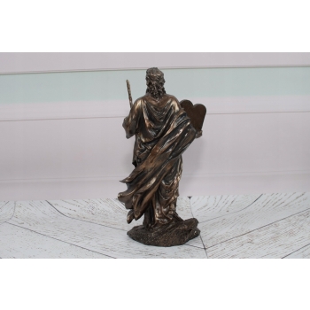 Mojżesz z Biblią - Dziesięć Przykazań - Biblia Mitologia - Figura Rzeźba