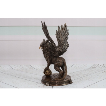 Mityczny Gryf - Lew z Głowa Orła - Figura Rzeźba - Prezent Dekoracja