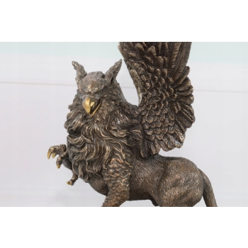 Mityczny Gryf - Lew z Głowa Orła - Figura Rzeźba - Prezent Dekoracja