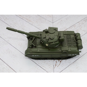 Metalowy Model Czołgu - Zielony Czołg - Army - Vintage Prezent