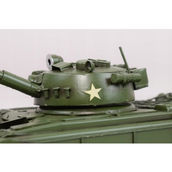 Metalowy Model Czołgu - Zielony Czołg - Army - Vintage Prezent