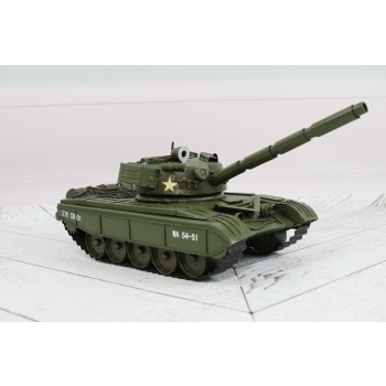 Metalowy Model Czołgu - Zielony Czołg - Army - Vintage Prezent