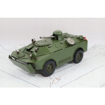 Metalowy Model Pojazdu Wojskowego - BRDM 2U - Army - Prezent