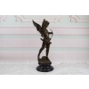 Amor z Łukiem - Anioł Mitologia - Symbol Miłości - Figura z Brązu - 70 cm