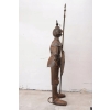 Ogromna Metalowa Zbroja Rycerska - Stojący Rycerz z Dzidą - Prezent 250cm