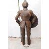 Ogromna Metalowa Zbroja Rycerska - Stojący Rycerz z Dzidą - Prezent 250cm