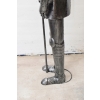 Metalowa Zbroja Rycerska - Stojący Rycerz z Halabardą Zamek Figura 212cm